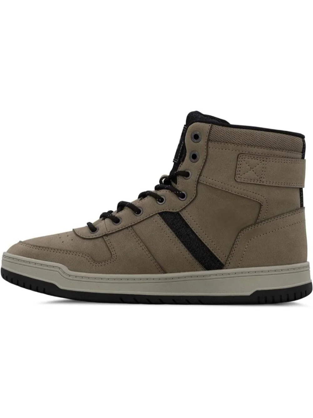 Women's Driftwood Tennis Shoes Classic Pull On High Top Athletic Running Sneaker